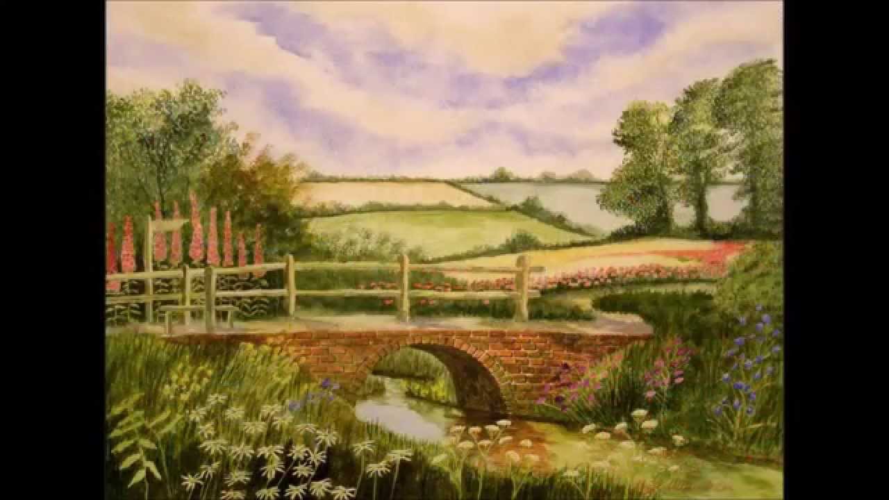 1280x720 Mike Donahue And Julie O Group Present Nigel Coe Paintings - English Countryside Painting