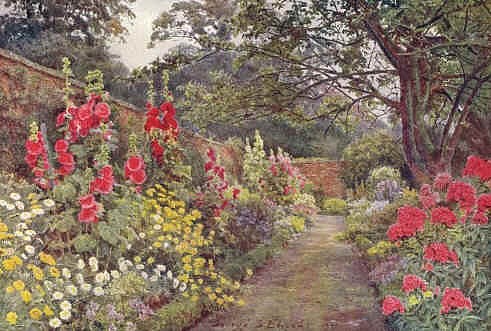 491x331 The Idea Garden Gertrude Jekyll - English Garden Painting