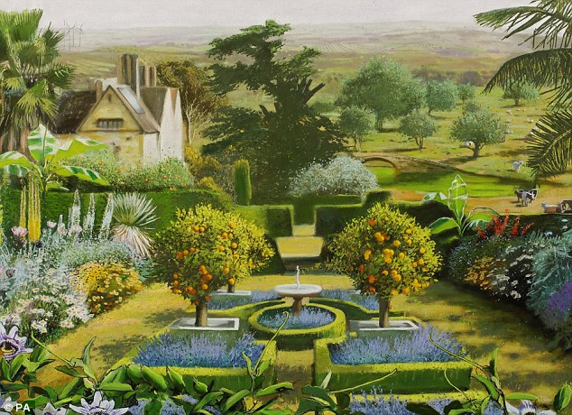 634x460 Climateer Investing In An English Country Garden Britain'S - English Garden Painting