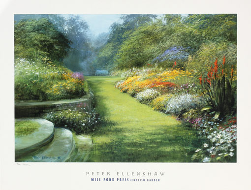510x386 - English Garden Painting