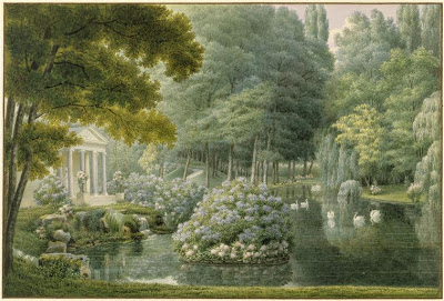 400x271 Empress Josephine's English Garden - English Garden Painting