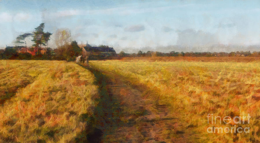 900x496 Old English Landscape Painting By Pixel Chimp - English Landscape Painting