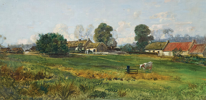700x341 Nz Amp International Fine Art - English Pastoral Painting