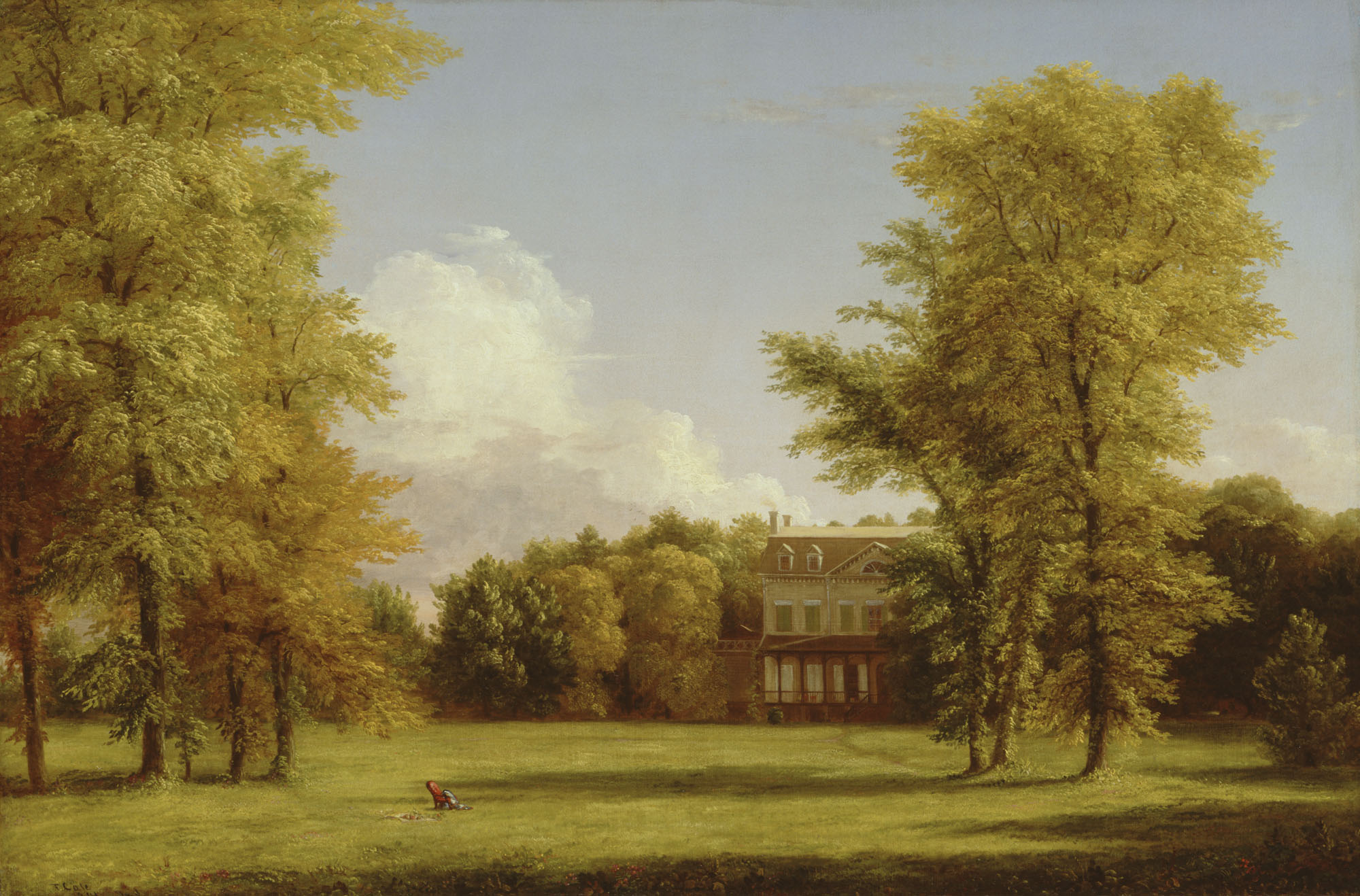 2000x1318 The Improved Landscape - English Pastoral Painting