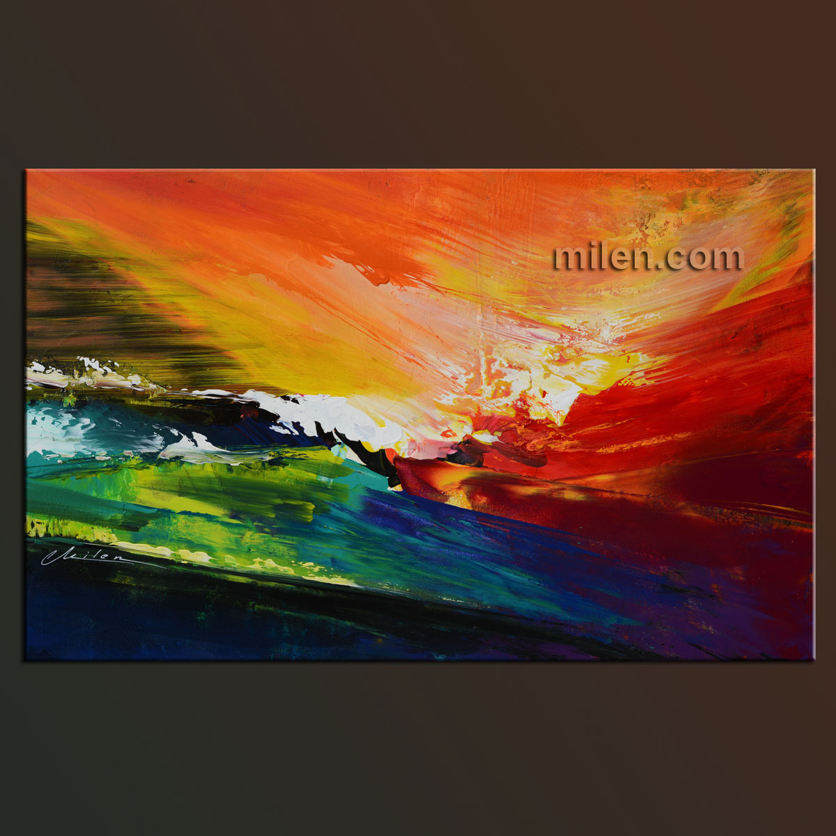 1200x1200 Enigma Abstract Painting Huge Canvas Abstract Paintings - Enigma Painting