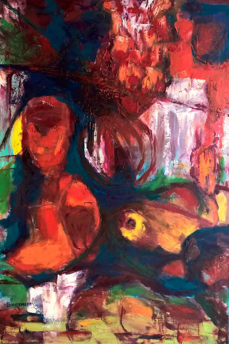 770x1155 Saatchi Art Enigma Painting By Nicolas Bouteneff - Enigma Painting