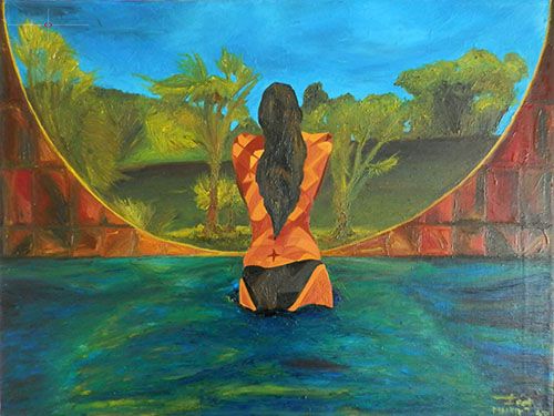 500x375 The 12 Best Enigma Of The Space (Painting Series) - Enigma Painting