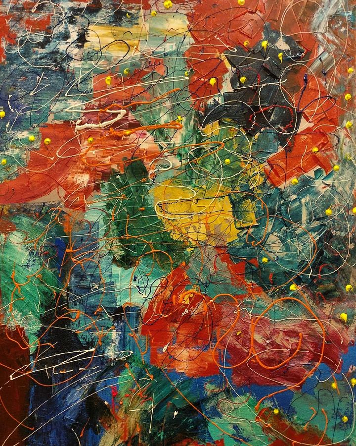 720x900 The Enigma Painting By Artist Nishant Mishra - Enigma Painting