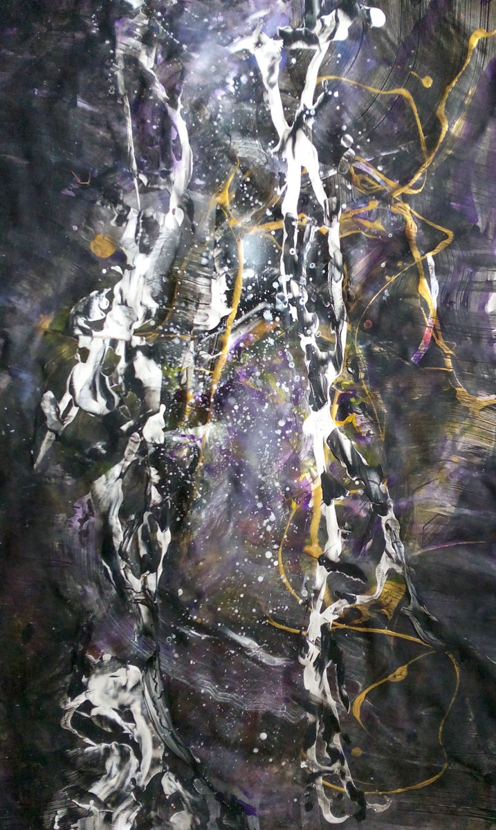 717x1200 Transition To The Fifth Dimension Or Tesla Enigma (Dmitri Matkovsky) - Enigma Painting