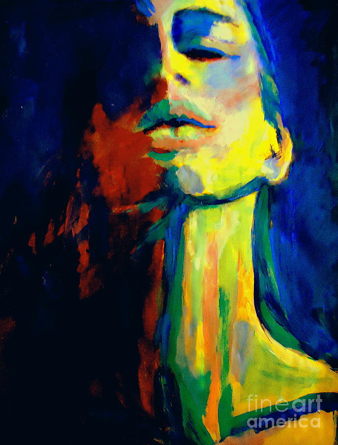 684x900 Enlightenment Painting By Helena Wierzbicki - Enlightenment Painting