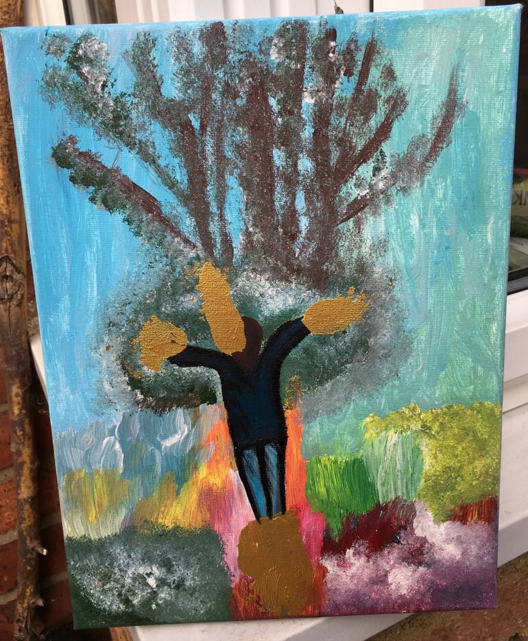 770x935 Saatchi Art Enlightenment Painting By Blanca Meson - Enlightenment Painting