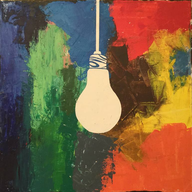 770x770 Saatchi Art Enlightenment Painting By Eileen Huang - Enlightenment Painting