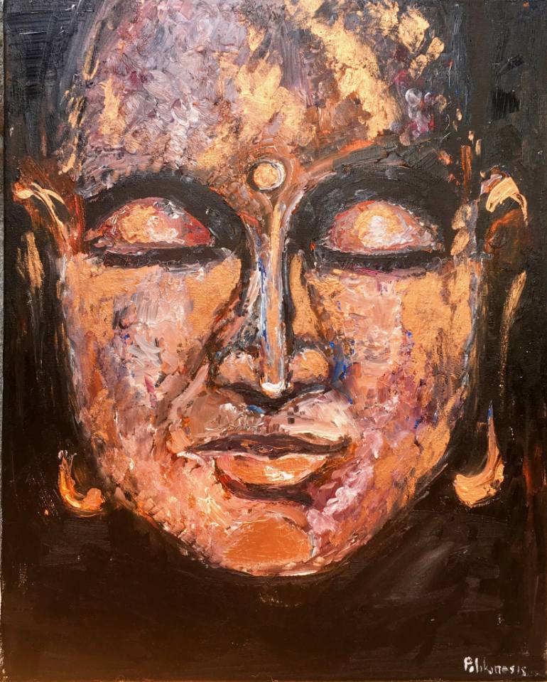 770x959 Saatchi Art Enlightenment Painting By Polina Luter - Enlightenment Painting