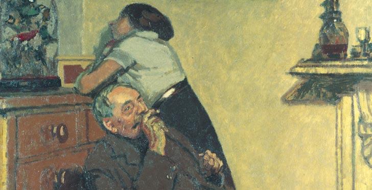 728x373 Walter Richard Sickert The Human Canvas Abbot Hall Art Gallery - Ennui Painting