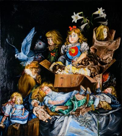 400x445 Enrique Senis Oliver - Enrique Painting