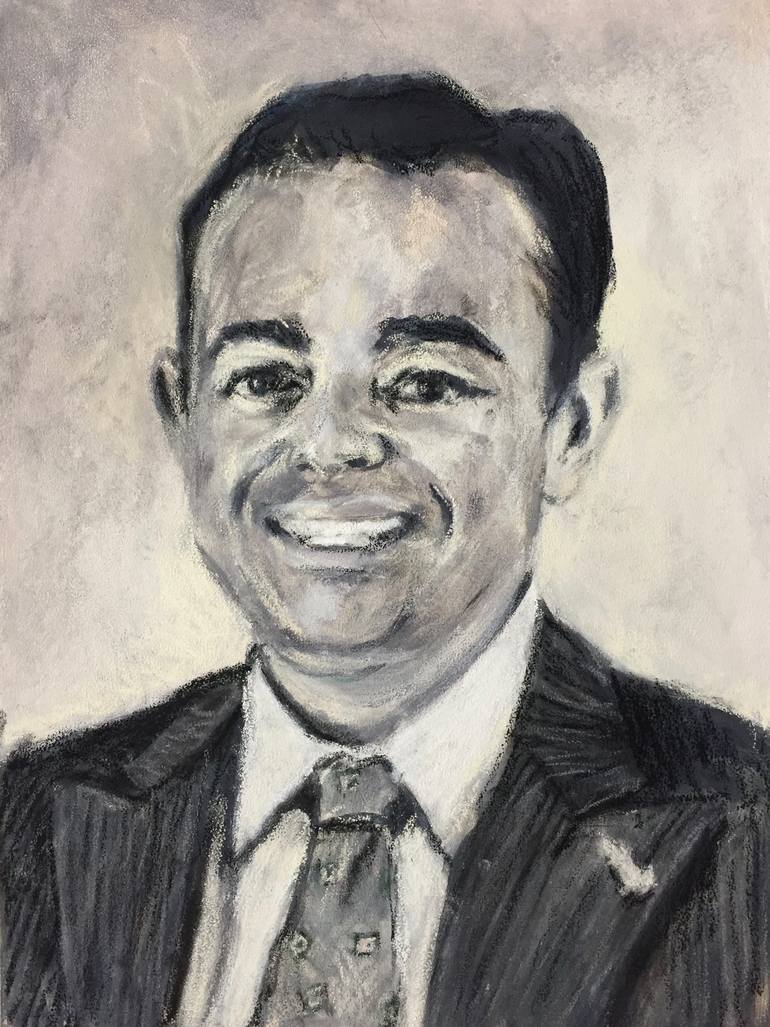 770x1027 Saatchi Art Employee Of The Month Nov 2017 Enrique. Painting By - Enrique Painting