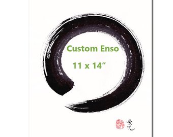 340x270 Enso Painting Etsy - Enso Painting