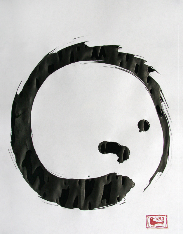 Enso Painting at PaintingValley.com | Explore collection of Enso Painting