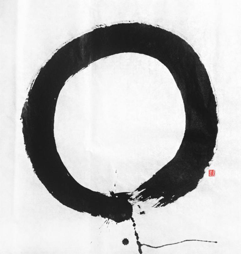 770x810 Saatchi Art Enso - Enso Painting