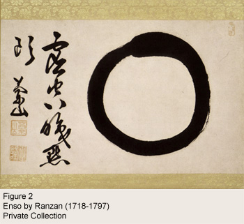 350x321 Zen Circles Of Illumination By Belinda Sweet - Enso Painting