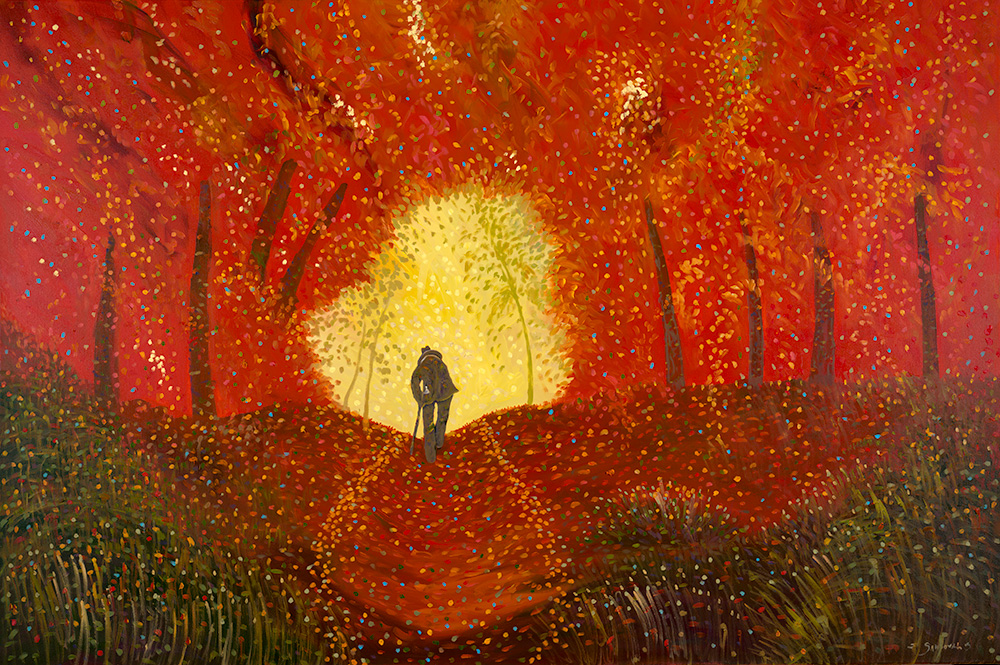 1000x665 Enlightenment Ed Sandoval Gallery - Entrance To Enlightenment Painting