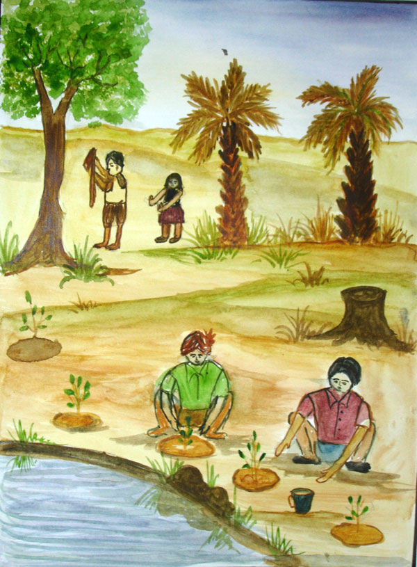 600x815 Painting On Environment Issues - Environment Painting