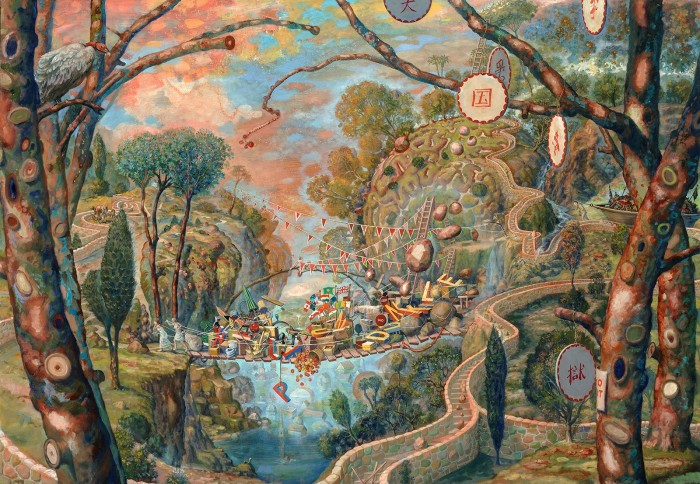 700x484 Immersive Online Museum Campaigns For Social And Environmental - Environmental Issues Painting