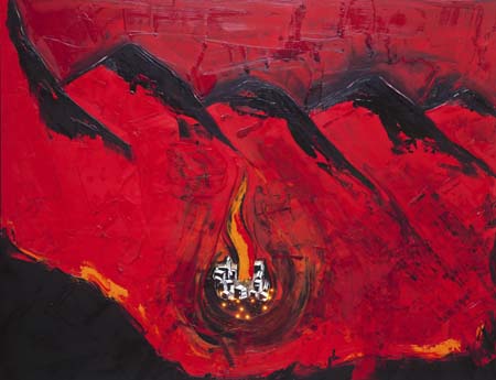 450x345 Enzo Cucchi - Enzo Painting