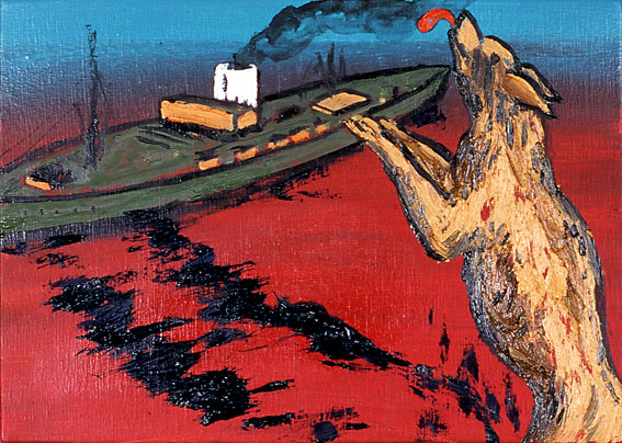 567x404 Ondeggiavano, 2007 - Enzo Painting