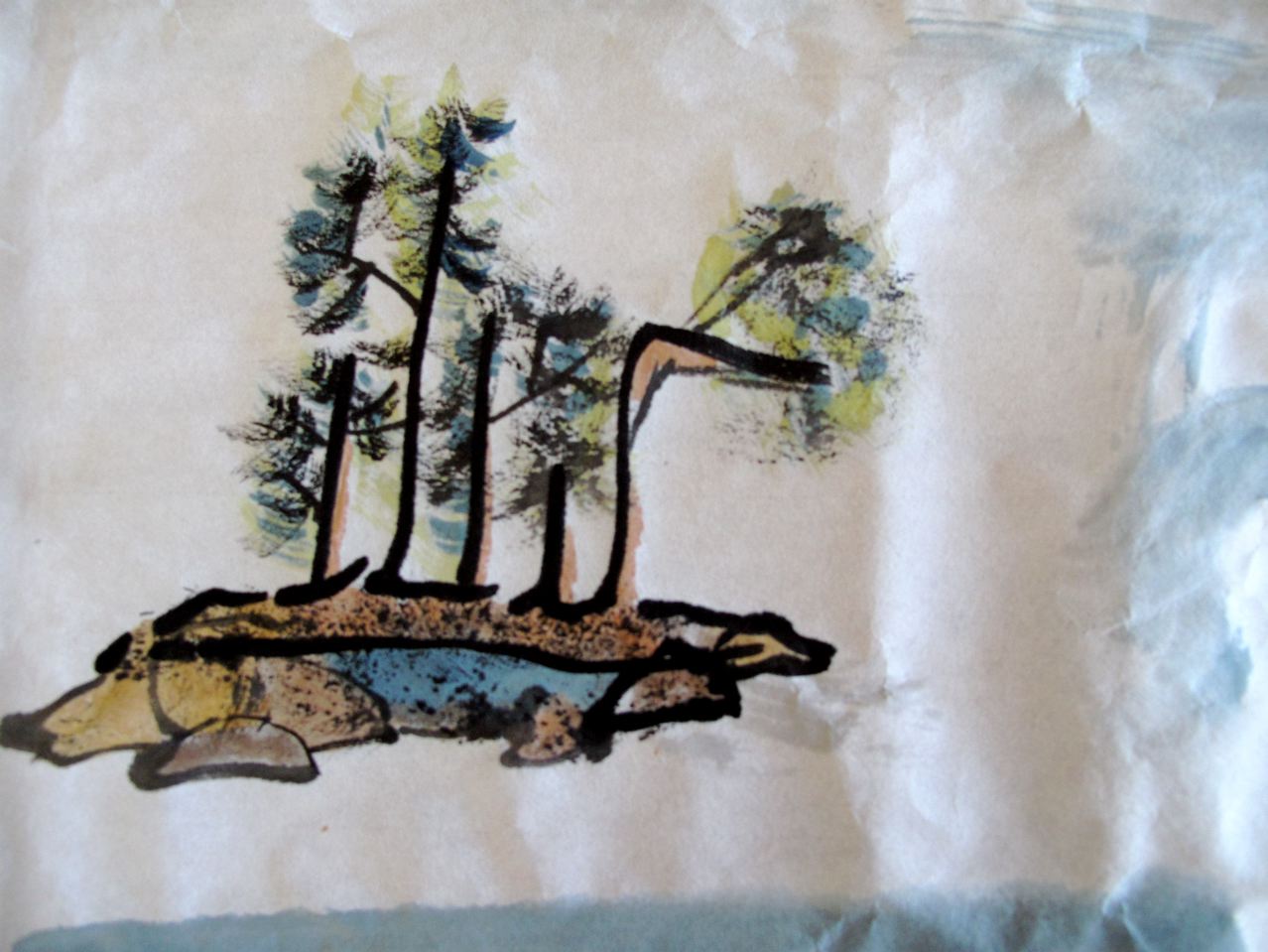 1278x959 Summer Projects Cooking A Goose, Learning To Draw, More Sumi E - Epainting