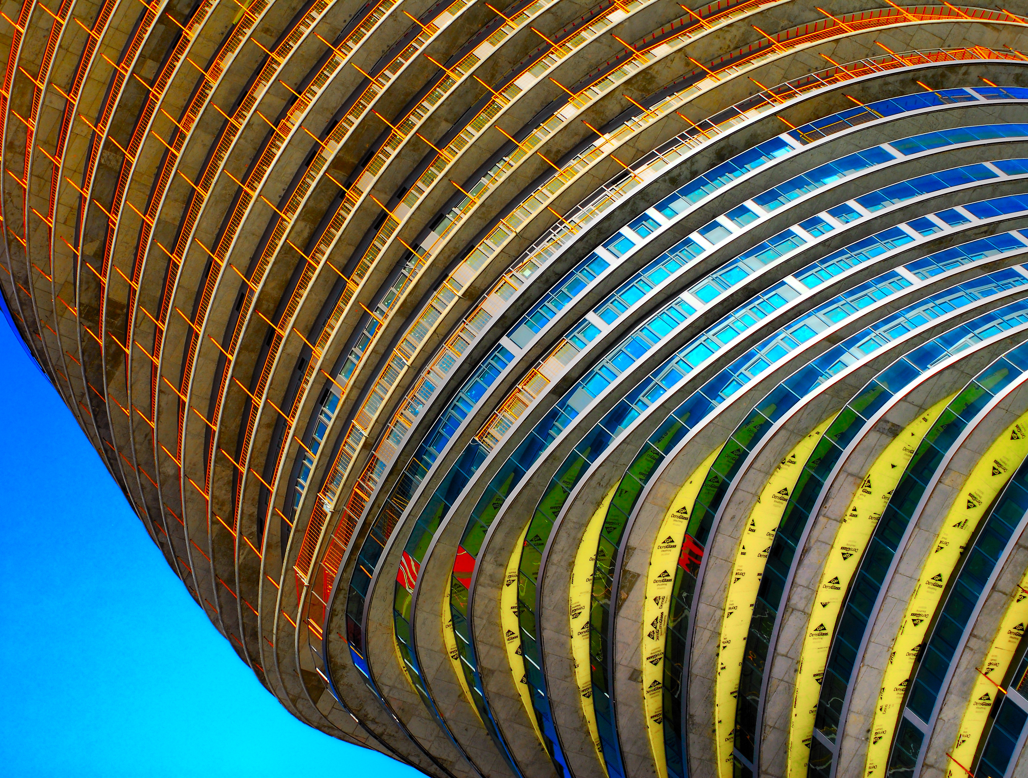 3427x2592 Wallpaper Architecture, Abstract, Sky, Symmetry, Geometry - Epainting