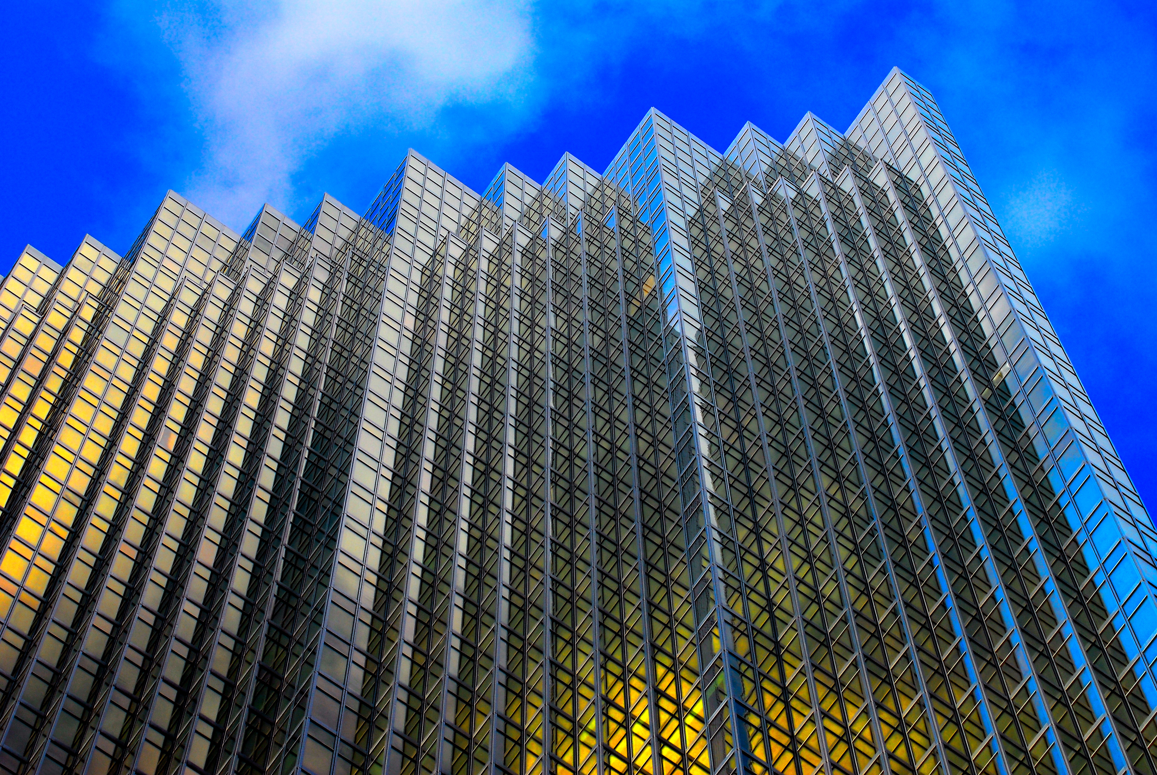 3872x2592 Wallpaper Windows, Toronto, Abstract, Reflection, Geometric - Epainting