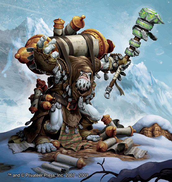 555x587 30 Incredible Warmachine Digital Paintings For Privateer Press - Epic Painting