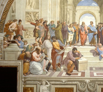 350x313 Epicurus Ethical Theory, Beliefs Amp Books - Epicurus Painting