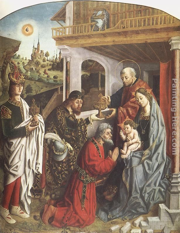 615x795 Fernando Gallego Epiphany Painting Anysize 50% Off - Epiphany Painting