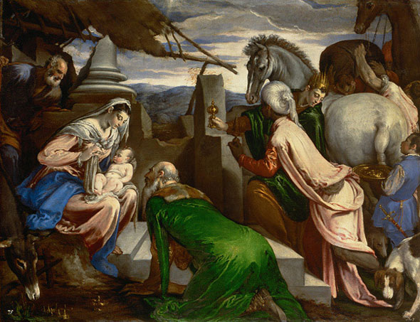 590x453 Meditation Upon The Feast Of The Epiphany Eamonn Fitzgerald - Epiphany Painting