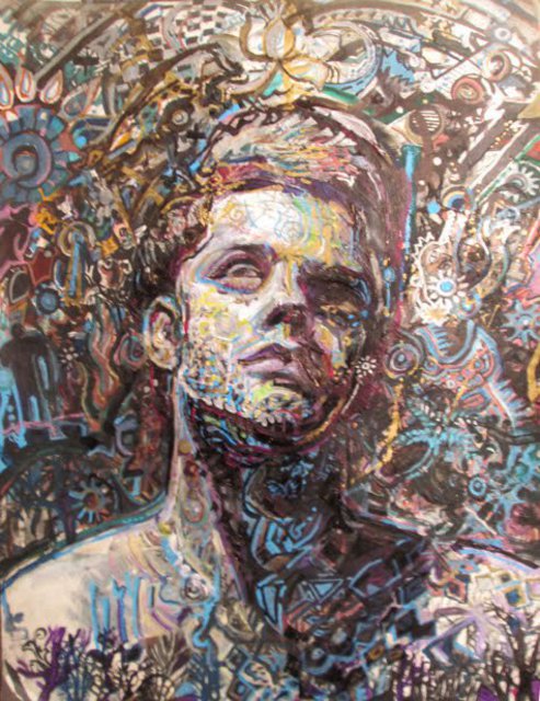 493x640 Sean Willett Artwork Elusive Epiphany Original Painting Other - Epiphany Painting