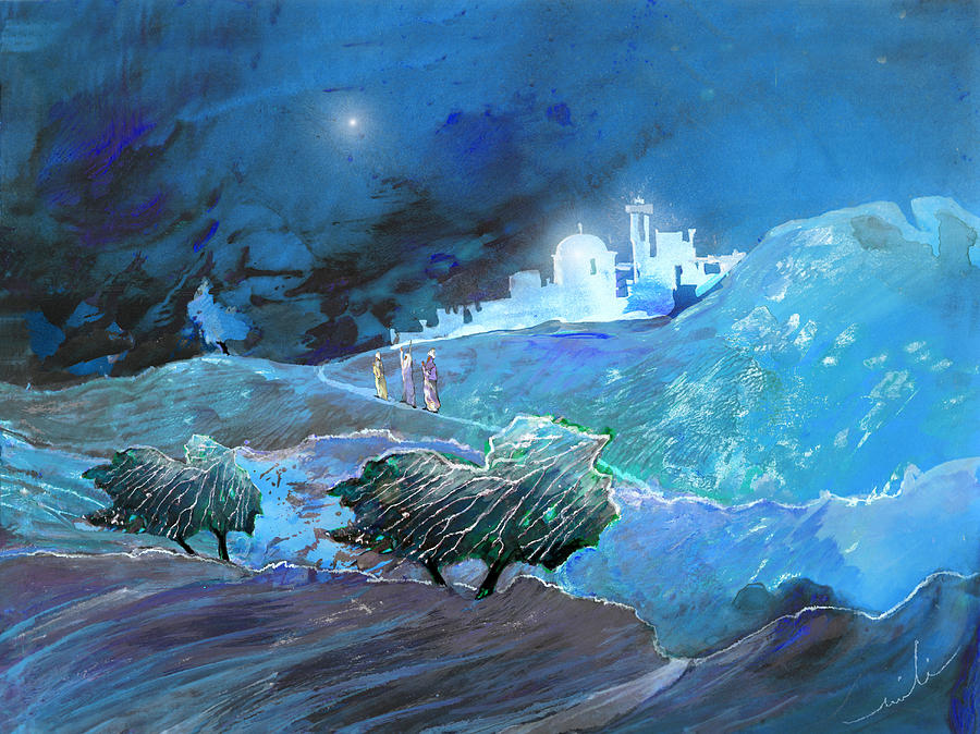 900x674 Epiphany Painting By Miki De Goodaboom - Epiphany Painting