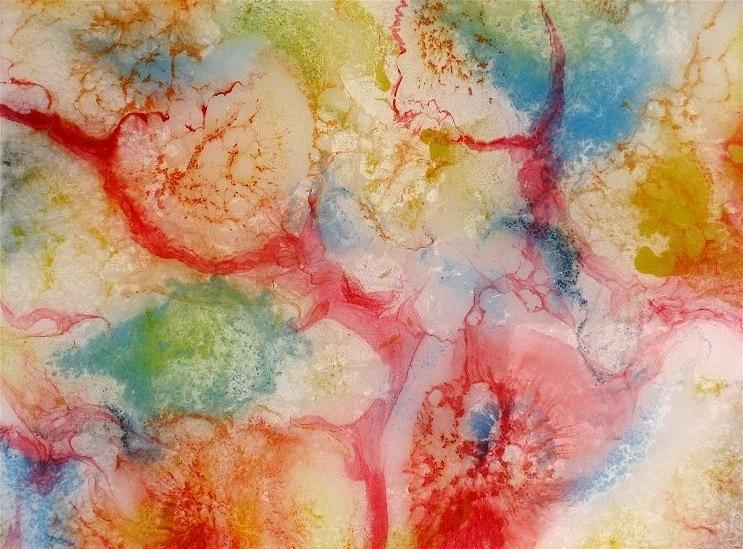743x549 Epoxy Resin Art Abstract Painting By Tara Baden - Epoxy Resin Painting