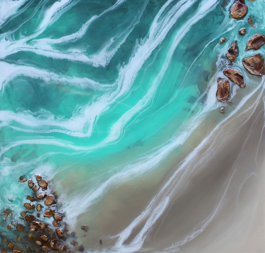 880x841 Epoxy Resin Painting Techniques Best Painting 2018 Painting - Epoxy Resin Painting