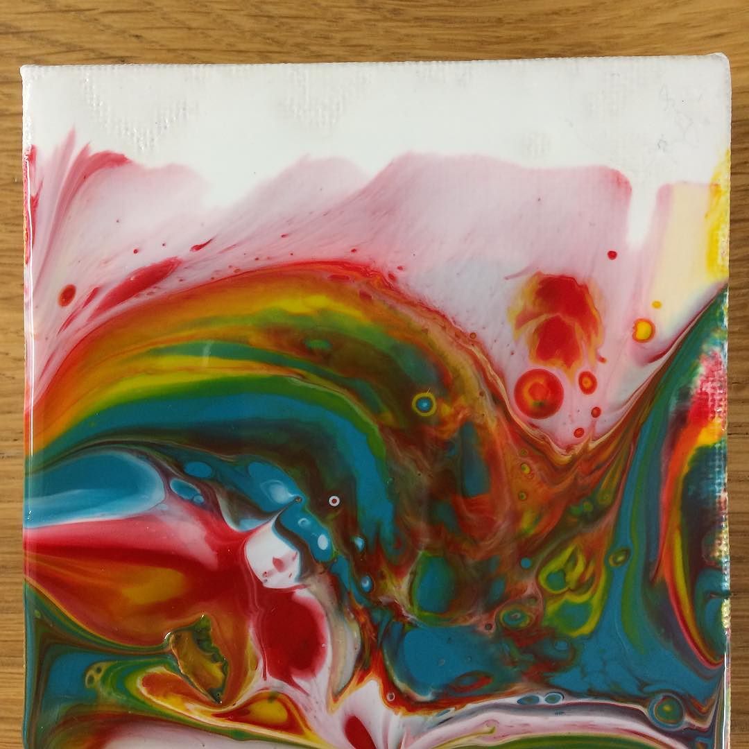 1080x1080 Glorious Colour In Marians Resin Painting - Epoxy Resin Painting