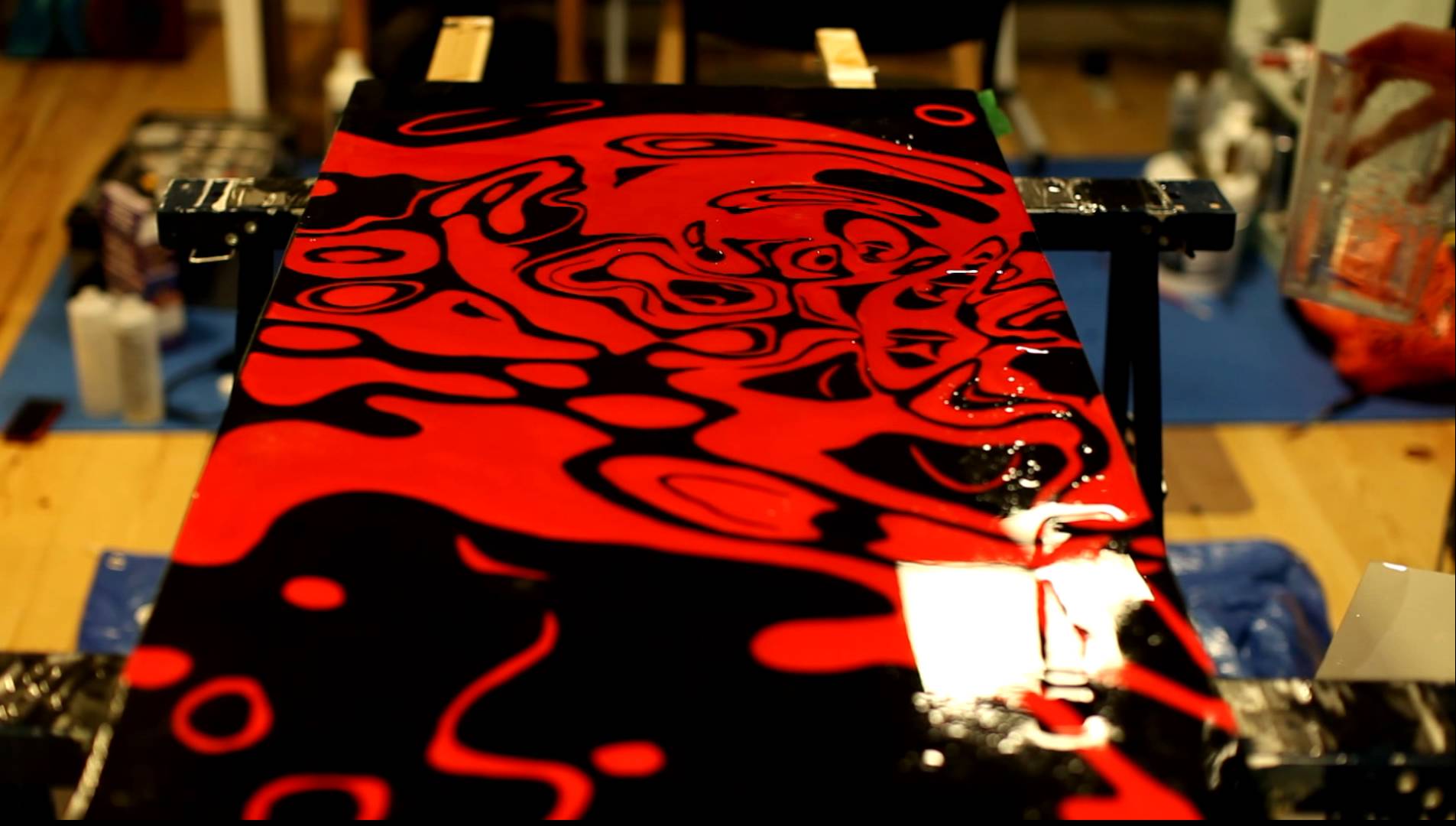 1905x1080 The 5050 Project Epoxy Resin Envirotex Painting Finish - Epoxy Resin Painting