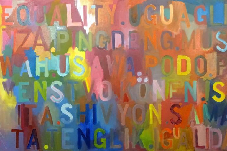 770x513 Saatchi Art Equality Painting By Matthew Priest - Equality Painting