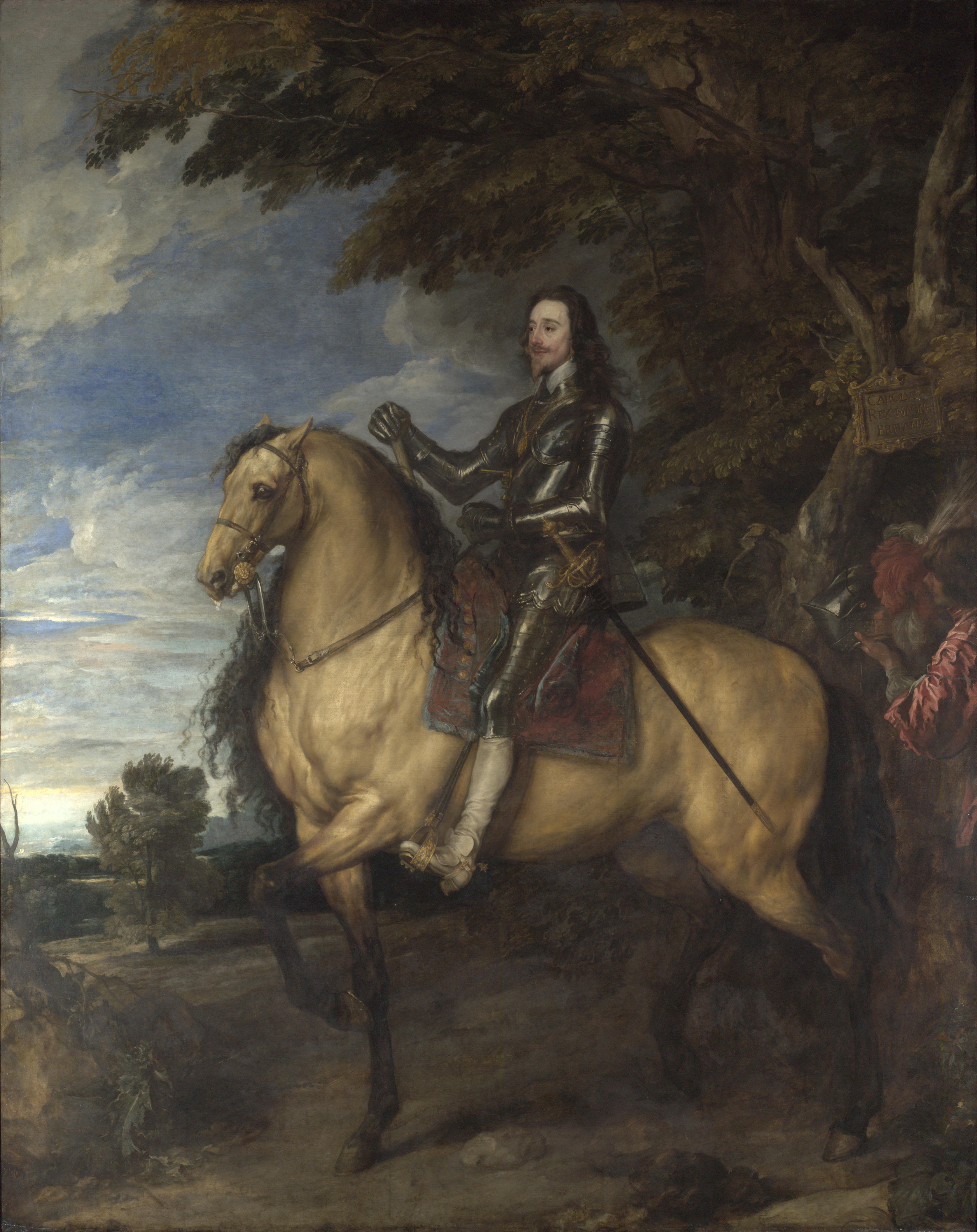 3349x4226 Equestrian Portrait Of Charles I - Equestrian Painting