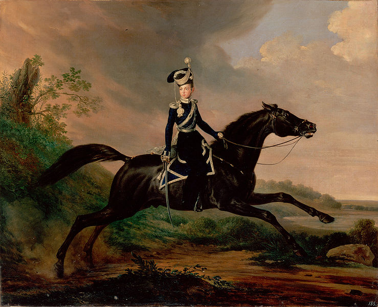 739x600 Filekruger, Franz - Equestrian Painting