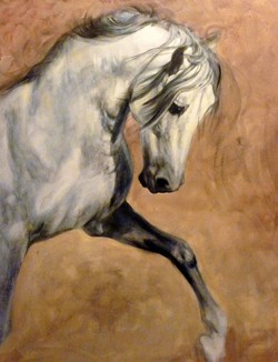 250x326 Equine Paintings - Equine Painting