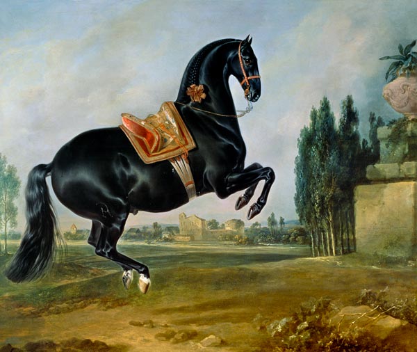 600x506 Hamilton Horses Equine Art By Johann George Of Hamilton - Equine Painting