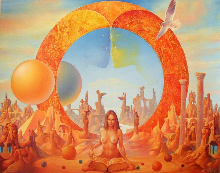 770x605 Saatchi Art Equinox Ii Painting By Valeriy Kot - Equinox Painting