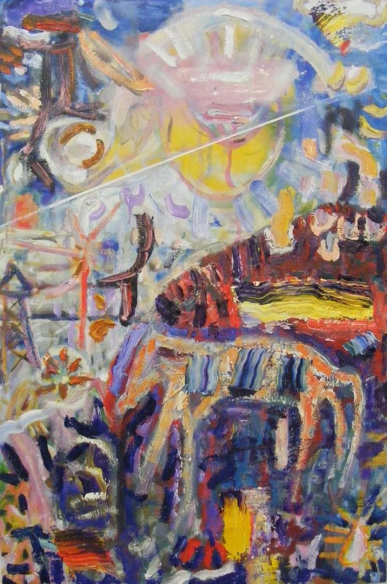 770x1160 Saatchi Art Landscape Of The Vernal Equinox Painting By - Equinox Painting