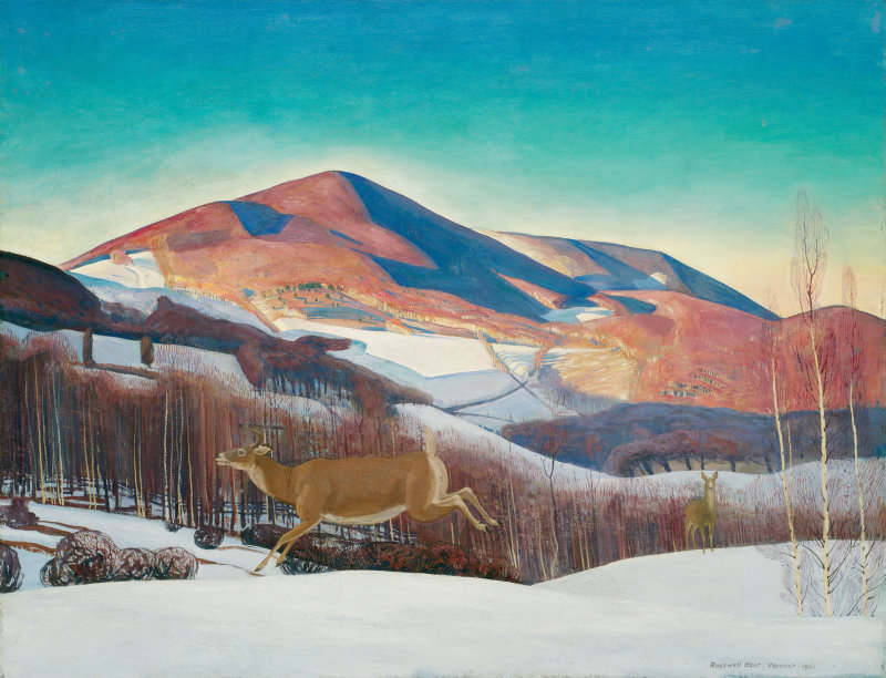 800x612 Artwork By Rockwell Kent - Equinox Painting